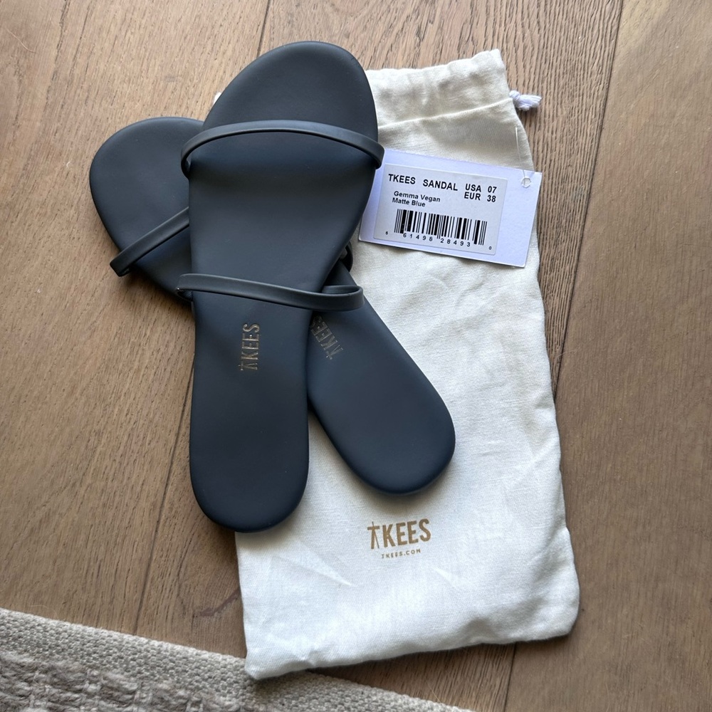 TKEES Sandal Gemma Matte Blue